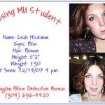 Leah Hickman Disappears. Body Has Been Found.